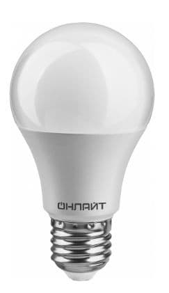 Лампа светодиодная OLL LED OLL-A60-10-230-6.5K-E27 ОНЛАЙТ