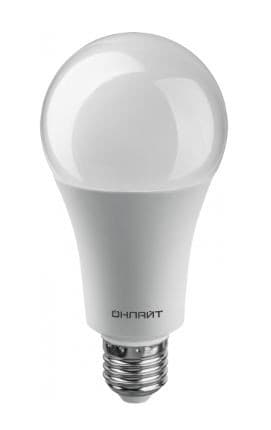 Лампа светодиодная OLL LED OLL-A60-25-230-6.5K-E27 ОНЛАЙТ
