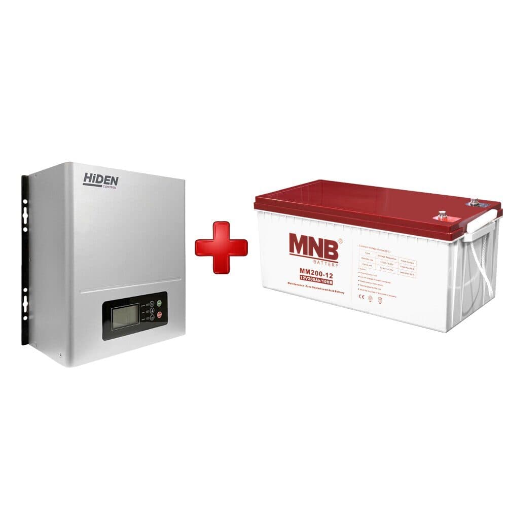 Комплект ИБП Hiden Control HPS20-1012N + АКБ MNB 200-12