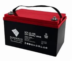 SUNWAYS 55AH SCS