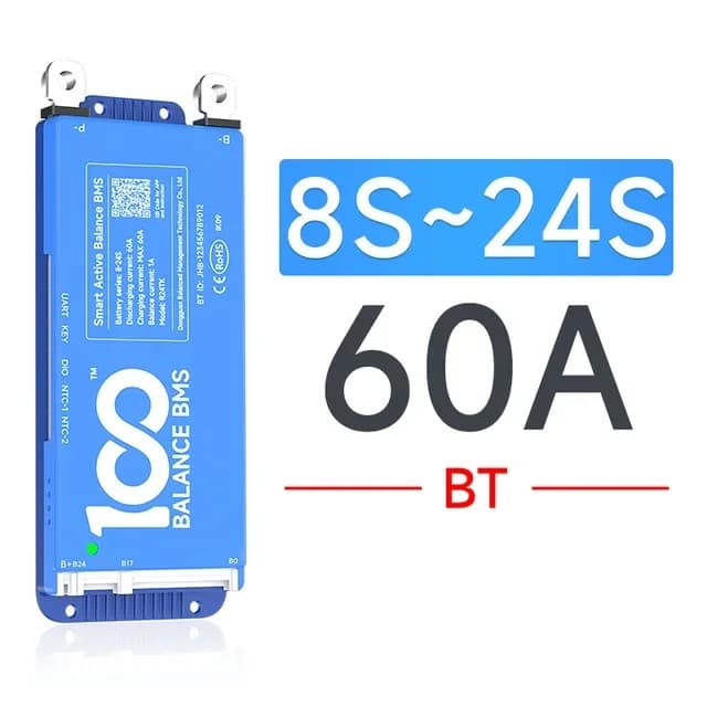 Smart BMS Daly 60A 8-24S